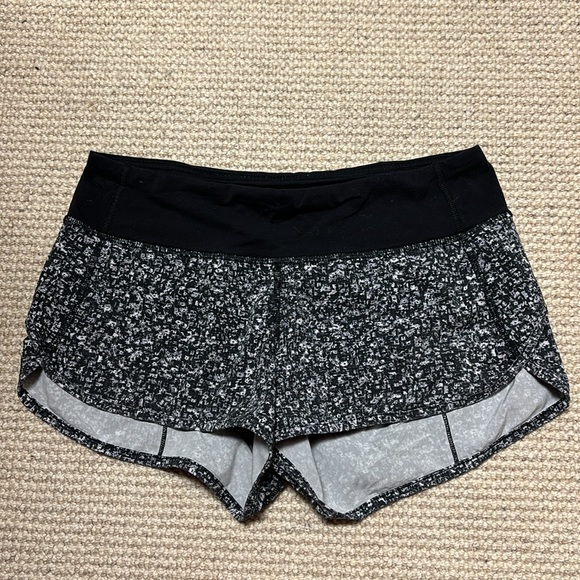 Lululemon speed up shorts. - Picture 2 of 5